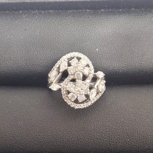 K18WG リング MD1.72ct